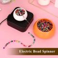 Miniatyrbillede 4 af 10: Elektrisk Perlespinder Perleskål Spinner ORANGE orange