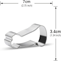 Miniatyrbillede 4 af 9: 4 stk Kiksforme i rustfrit stål Creative Cookie Cutters SET