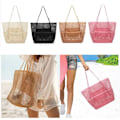 Pikkukuva 6 / 10: Mesh Beach Kangaskassi Olkalaukut BEIGE beige