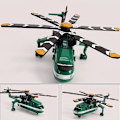 Miniatyrbillede 6 af 7: Pixar Planes Legetøj Helikopter Model Legetøj 1 1 1