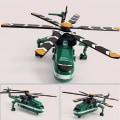 Miniatyrbillede 6 af 7: Pixar Planes Toys Helikopter Model Toy 2 2 2