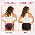 Miniatyrbillede 8 af 10: Menstruationsunderbukser Plus Size Bomuldstrusser 2XLTARO LILLA 2XLTaro Purple