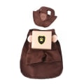 Miniatyrbillede 1 af 10: Pet Courier Kostume Dress Up Standing Outfit S S