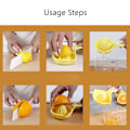 Miniatyrbilde 5 av 10: Manuell juicer Hand Juicer Citrus Appelsinpresser