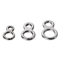 Miniatyrbillede 8 af 10: 20/30 stk. Fiskelokkestik Fiskeri Solid Ring M20STK 20STK M20pcs
