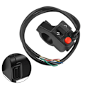Miniatyrbillede 3 af 10: Motorcykel multifunktionskontakt Moto Light Controller SORT black