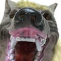 Pikkukuva 2 / 10: Halloween Ihmissusihanskat Wolf Head 3 3 3