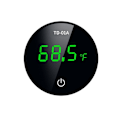 Miniatyrbillede 1 af 9: Aquarium termometer LCD digital eksternt termometer Fahrenheit degree