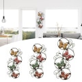 Miniatyrbilde 7 av 9: Metall sommerfugl hage ornament 20080MM 20080mm