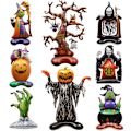 Pikkukuva 3 / 10: Halloween-folioilmapallo suuri puhallettava ilmapallo STYLE 3 STYLE 3 Style 3