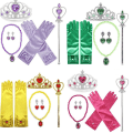 Miniatyrbillede 3 af 9: Princess Crown Crown Halskæde FARVE 4 FARVE 4 Color 4