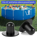 Miniatyrbild 3 av 6: Poolvägg Plugg Sil Hål Plugg BLÅ blue