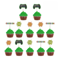 Miniatyrbild 1 av 9: Speltema Videospel Birthday Party Supplies
