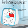 Miniatyrbilde 4 av 8: Visuell Timer Klasserom Timer HVIT White