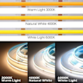 Miniatyrbillede 2 af 10: COB Light Strip LED Strip 3 3 3