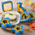 Miniatyrbilde 6 av 9: Sandwich Cutter Sett Sandwich Molds DINOSAUR DINOSAUR dinosaur