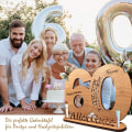 Pikkukuva 8 / 8: Puinen kyltti Vieraskirja 60 60 60