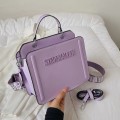 Miniatyrbild 1 av 10: Tygväska för kvinnor Crossbody-handväska LILA Purple