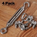 Miniatyrbillede 5 af 5: Wire Rope Kit Turnbuckle Wire Strammer Kit String Light