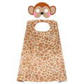 Miniatyrbillede 1 af 8: Dyrekostume Cape Jungle Dyremaske STYLE 3 STYLE 3 Style 3