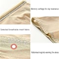 Miniatyrbillede 3 af 10: Cross Mesh Bælte Crossover Abdominal Shaping SORT L Black L