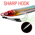Miniatyrbilde 7 av 10: Fiskeagn Bionic Jig Lure 80GSTYLE 2 STIL 2 80gStyle 2