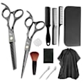 Miniatyrbillede 1 af 10: Klipningssaks Hårklippesaks SORT 12STK 12STK black 12PCS-12PCS