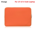 Miniatyrbild 1 av 10: Laptopväska Fodral Case Cover ORANGE FÖR 17-17,4 TUM orange For 17-17.4 inch