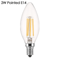 Miniatyrbillede 1 af 10: LED pære Vintage Pære 2W POINTED E14 2W POINTED E14 2W Pointed E14