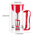 Miniatyrbillede 2 af 9: Melpasta Separator Batter Dispenser Bageværktøj