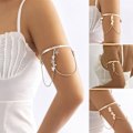 Miniatyrbillede 6 af 10: Arm Armbånd Overarm Manchet SØLV C C Silver C-C