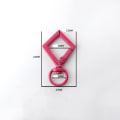 Miniatyrbillede 1 af 9: 5 stk Spring Ring Spænder Punge Håndtasker Karabinhage 9 9 9