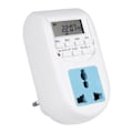 Miniatyrbillede 10 af 10: Europæisk standard timerstik Funktionel LCD digital timer