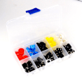 Miniatyrbillede 1 af 6: 25 stk Light Touch Switch-knap Cirkulær knap Momentan