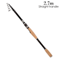 Pikkukuva 1 / 10: Teleskooppinen onkivapa Stream käsisauva 2,7MSSUORA KAHVA 2.7mstraight handle