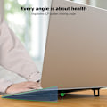 Miniatyrbillede 6 af 10: Laptop Riser Invisible Stand Keyboard Stand Riser