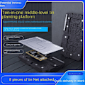 Miniatyrbilde 7 av 10: 10 I 1 BGA Stencil Planting Tin Platform Vedlikeholdsplattform
