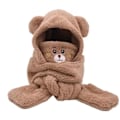 Miniatyrbild 10 av 10: Halsdukshandskar Set Bear Ear Hat FÄRG 2 FÄRG 2 Color 2