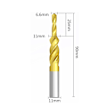 Miniatyrbilde 1 av 8: Avgrading Drill Spiralbor M6-90 GRADER M6-90 GRADER M6-90 Degree