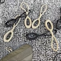 Miniatyrbillede 6 af 7: 5 stk Sort lynlås pull puller ende KHAKI Khaki