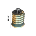 Miniatyrbillede 2 af 10: 10 STK E14 til E12 Lysfatning Lampeholder SØLV silver