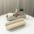 Miniatyrbilde 7 av 10: 1 stk Nattbordbrett Oppbevaringsbrett Baderomsoppleggsbrett White 1 Pcs-1 Pcs