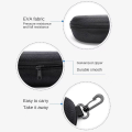 Miniatyrbilde 7 av 8: Glidelås Solbriller Hard Case Eye Briller Solbriller Protector COFFEE