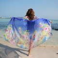 Miniatyrbilde 5 av 8: Strandsjal Chiffonskjerf for damer H H H