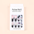 Pikkukuva 1 / 6: Fake Nails Pitkät ranskalaiset ballerinakynnet
