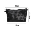 Miniatyrbilde 2 av 8: Skull Makeup Bag Reise Kosmetisk Bag Makeup Bag black