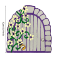 Miniatyrbillede 2 af 10: Fairy Gate Elf Dwarf Gate 1 1 1