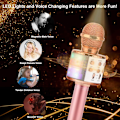 Pikkukuva 10 / 10: Langaton karaokemikrofoni Bluetooth kaiutin MUSTA black