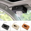 Miniatyrbillede 9 af 10: Car Tissue Box Tissue Holder BRUN STRAP-ON VERSION STRAP-ON Brown Strap-on version-Strap-on version
