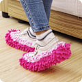 Pikkukuva 2 / 10: 12kpl Dust Mop Kengät Tohvelit Duster Moppi Tossut Cover 6 Pairs
